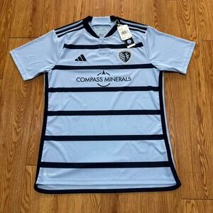 Adidas Sporting Kansas City 23-24 MLS‎ Home Soccer Football Jersey Size Large